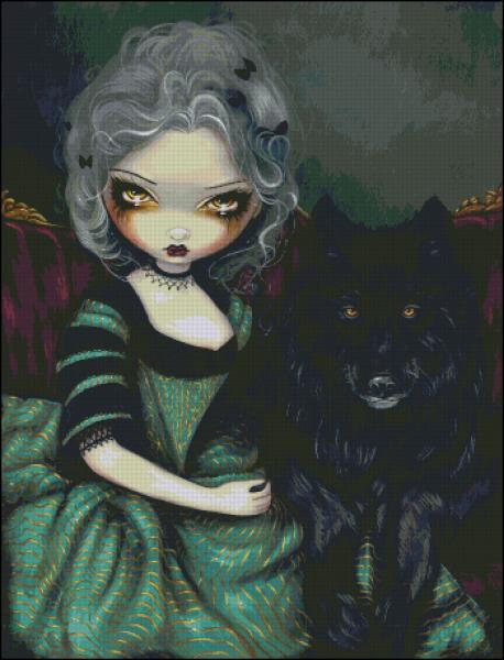 CMP 220353 Loup Garounoir