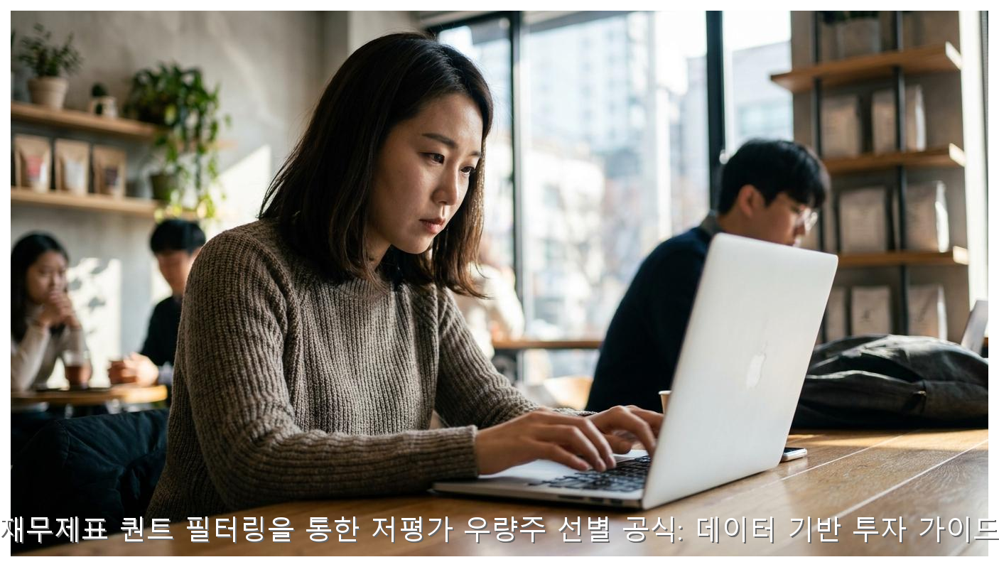 재무제표 퀀트 필터링을 통한 저평가 우량주 선별 공식: 데이터 기반 투자 가이드 핵심 안내 및 분석 인포그래픽 (8)