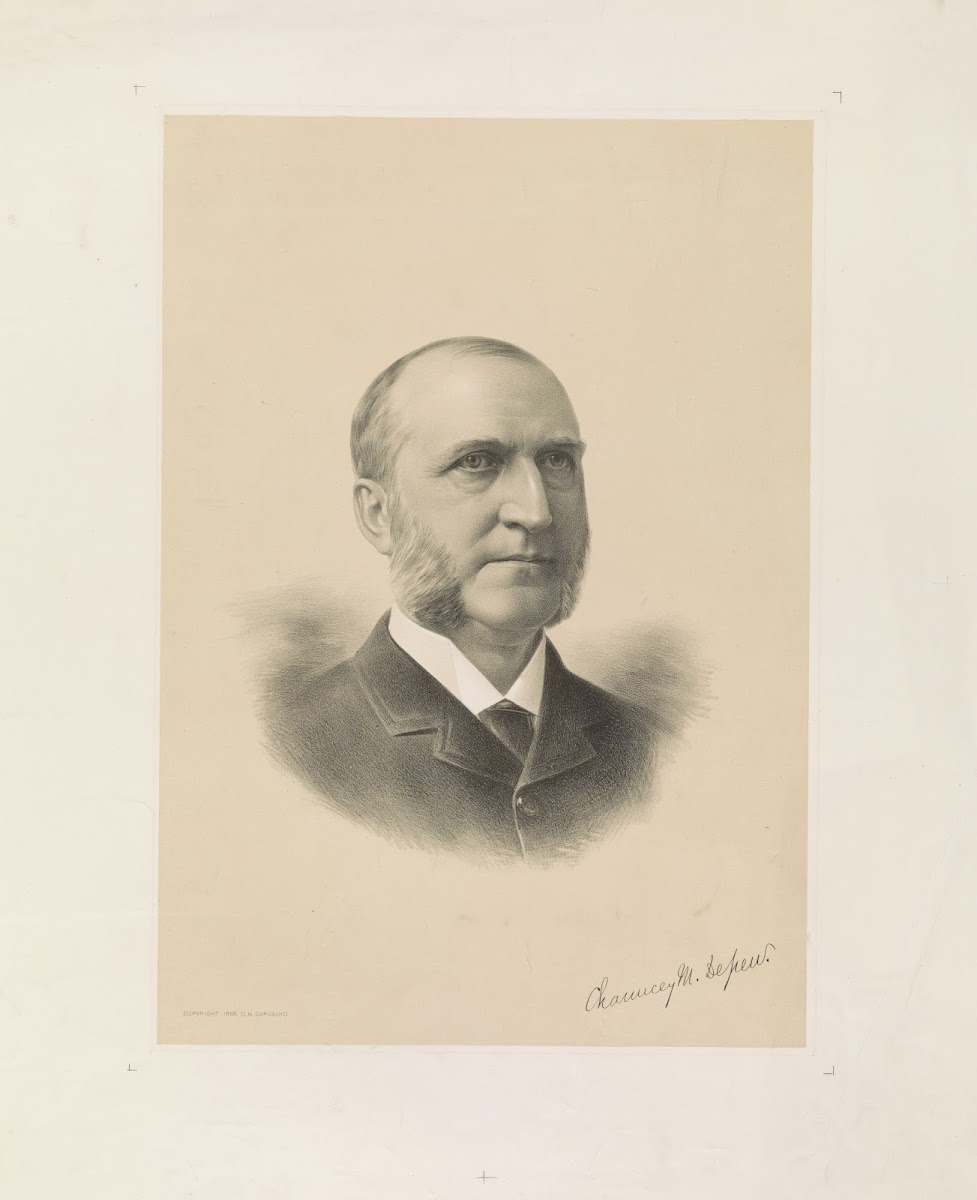 Chauncey Mitchell Depew 1888