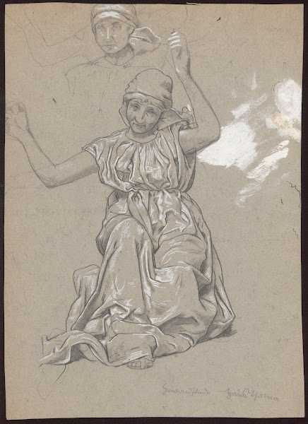 Study of a female figure 1881   1885