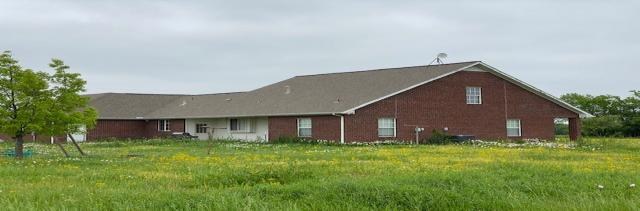 Rear of the existing residence