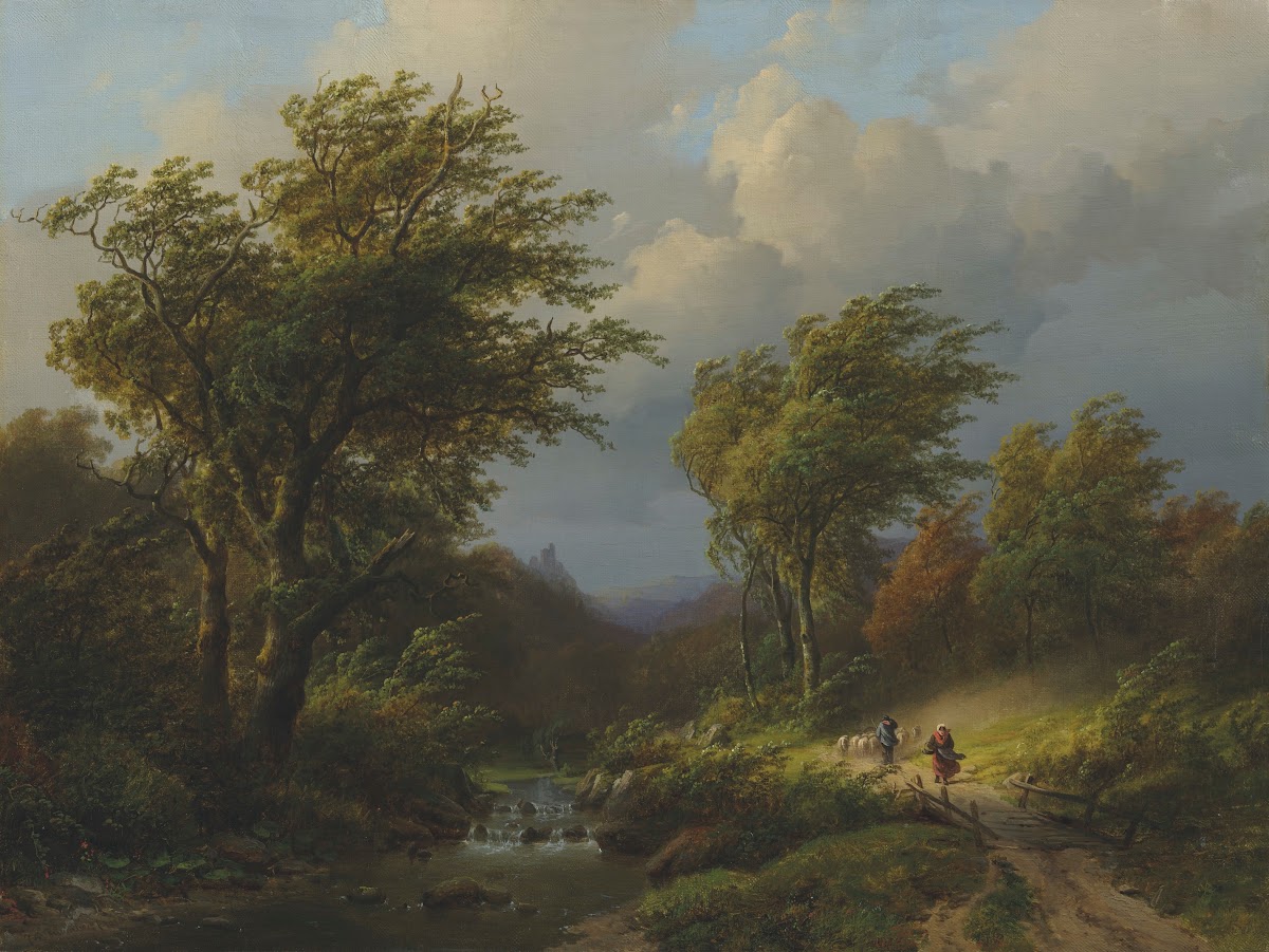 A summers day breeze 1850
