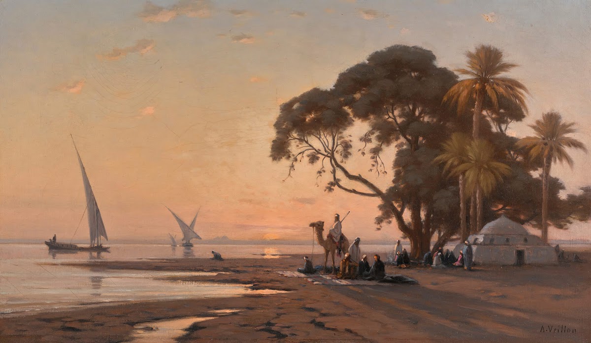 The banks of the nile