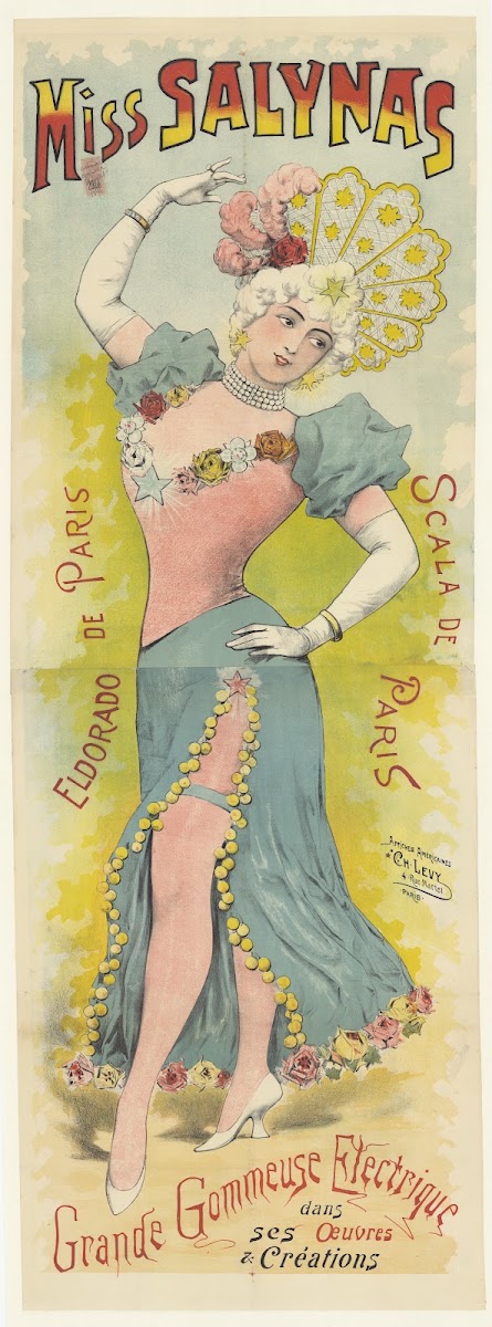 Miss Salynas Eldorado de Paris Scala de Paris grande gommeuse électrique dans se
