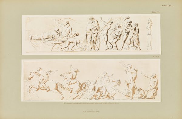Handzeichnungen von Gottfried Schadow Pl23 1886