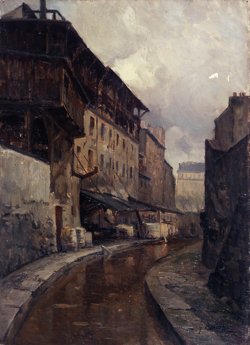 La Bièvre rue de Valence 1900