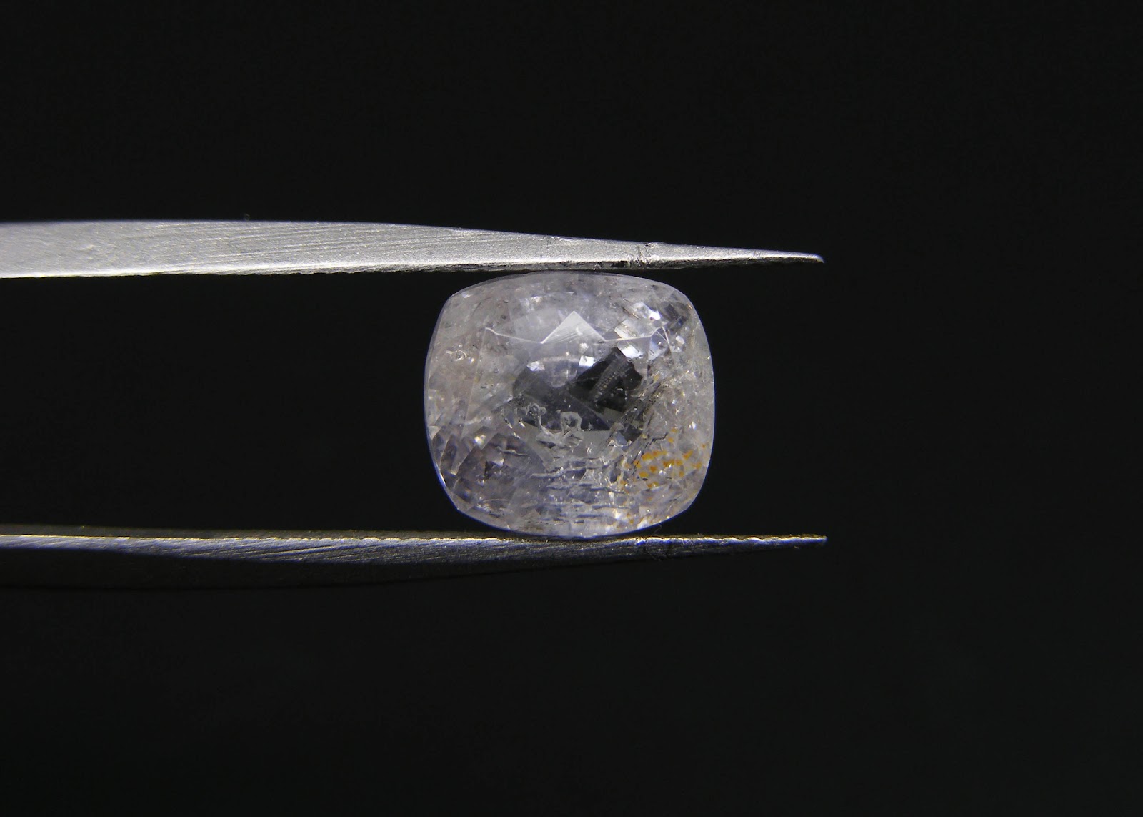 Natural white Sapphire
