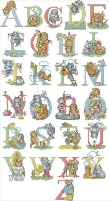 CMP 100020 Cat Alphabet