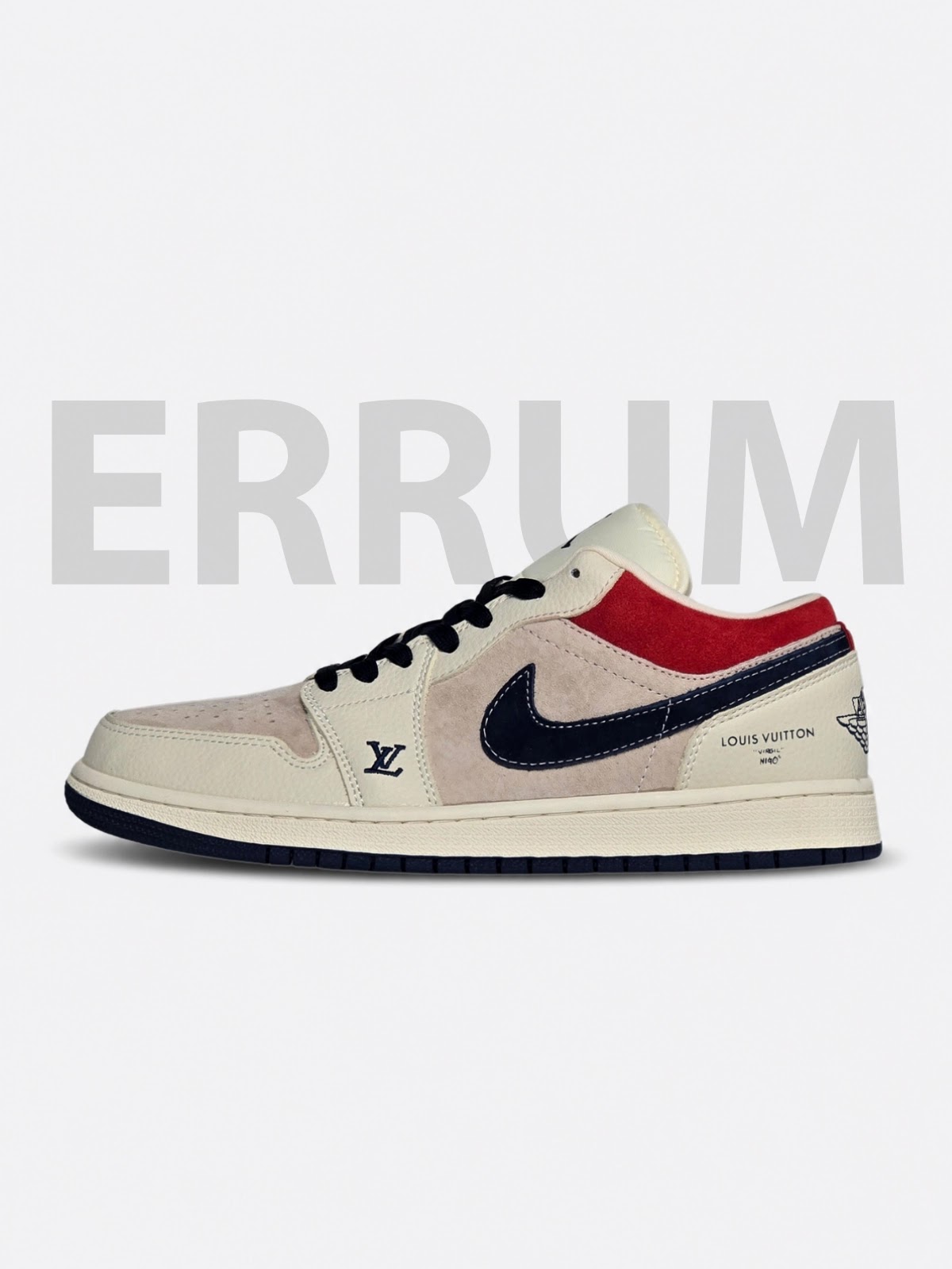 Jordan 1 Low Louis Vuitton Off White Blue (1:1)