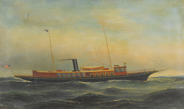 The Yacht aztec 1891