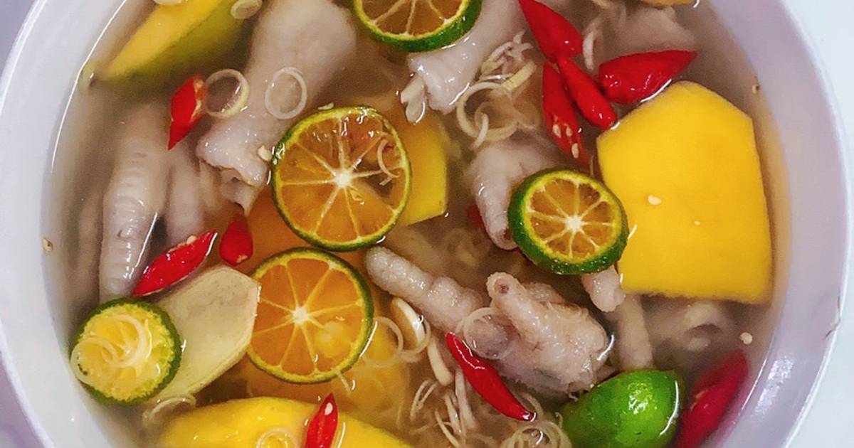Chân gà sả tắc
