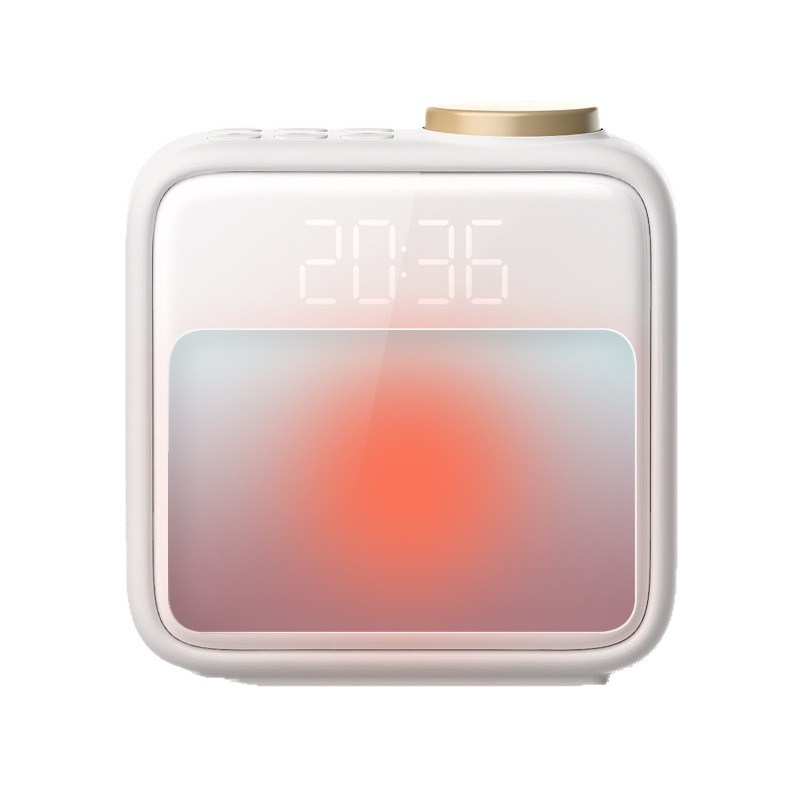 Multifunctional light alarm clock with ambient light