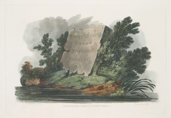 Picturesque views of American scenery  Title page 1819   1821