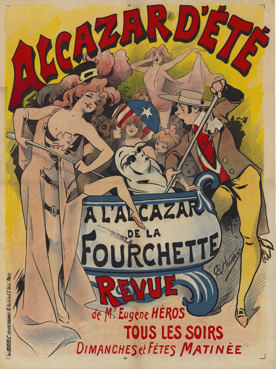 Alcazar dEté A lAlcazar de la fourchette revue de Mr Eugène Héros 1898