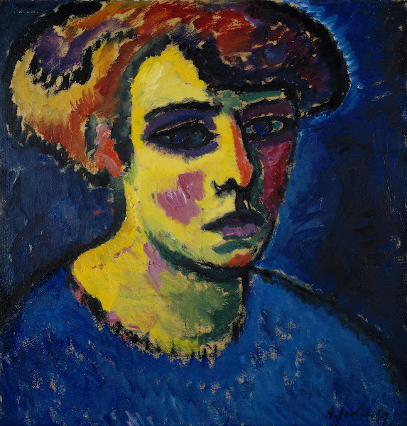 Frauenkopf Head of a Woman 1911