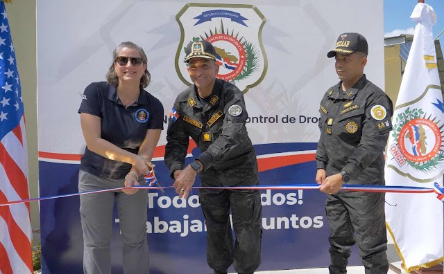 DNCD E INL INAUGURAN NUEVAS ÁREAS DE ACADEMIA PARA AGENTES Y CANINOS DE LA DNCD