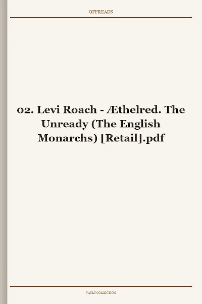 Æthelred. The Unready (The English Monarchs)