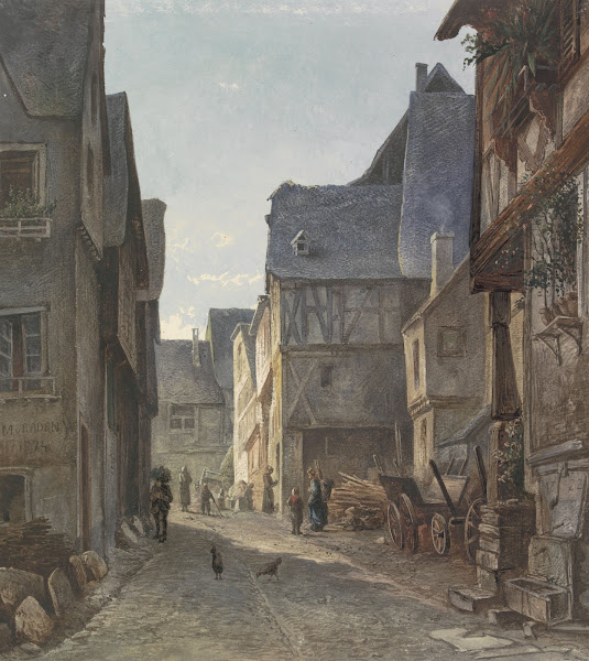 Gezicht Te PüNderich Aan De Mosel   1874