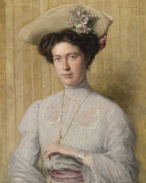 Bildnis Gisela Probst 1907