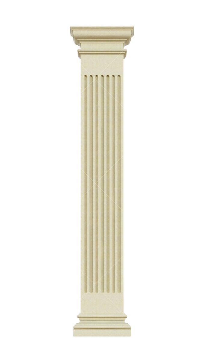 Bespoke Stone Fluting design