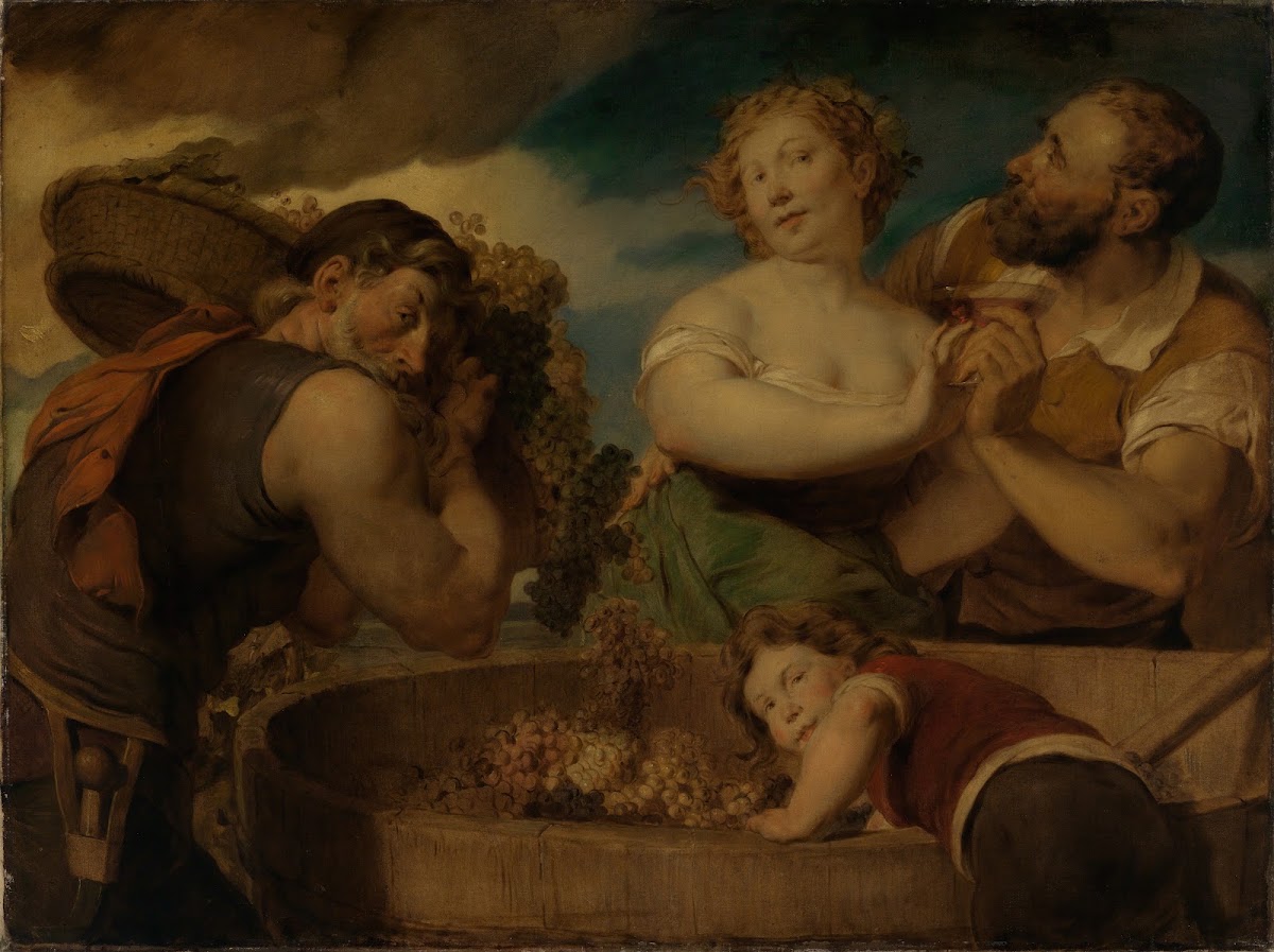 Grape harvest 1864