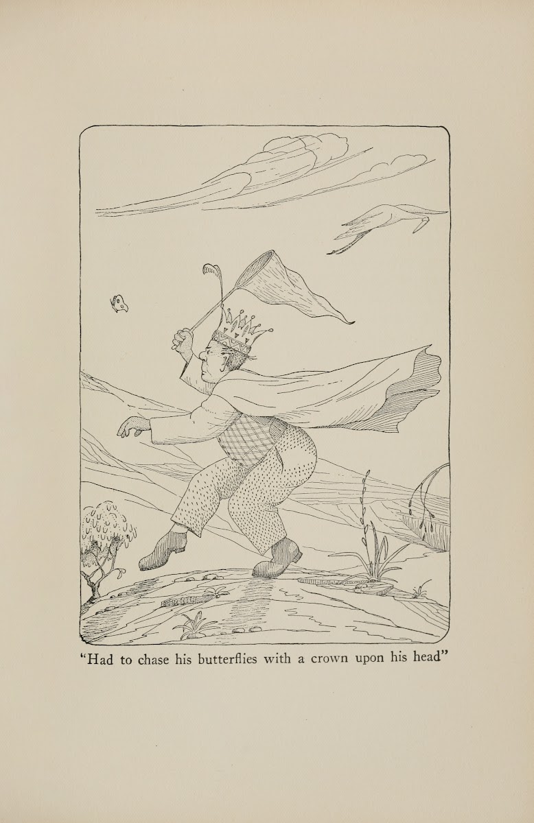 Had to chase his butterflies with a crown upon his head 1922