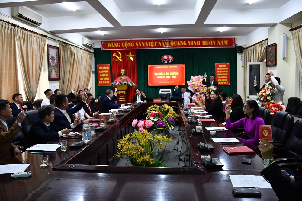 Đại hội Chi bộ Công tác chính trị - Quản lý người học, Trường Đại học Tây Bắc