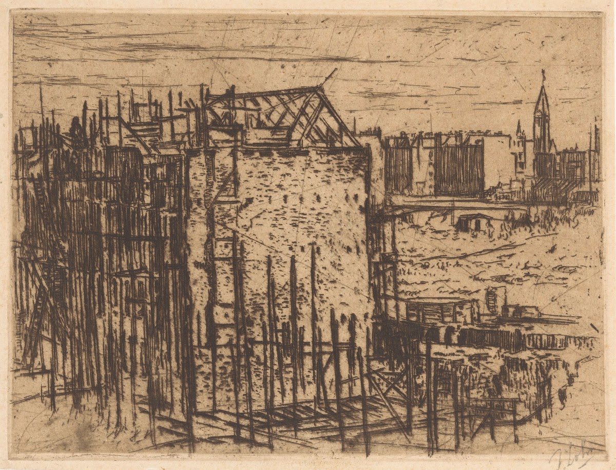Houses under construction 20th century