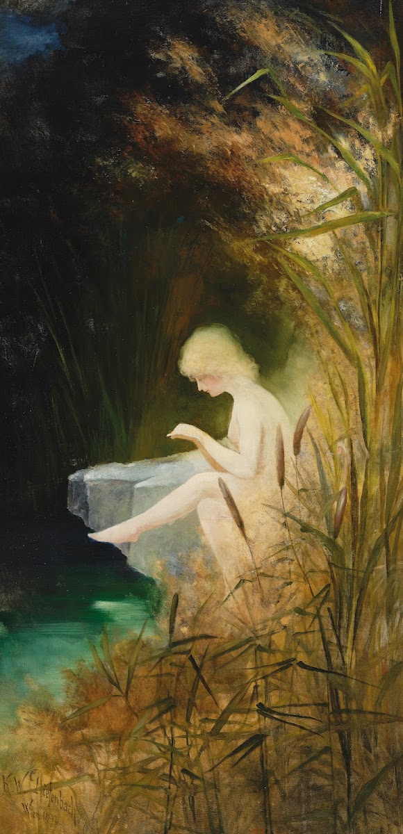 A Girl On The Shore 1892