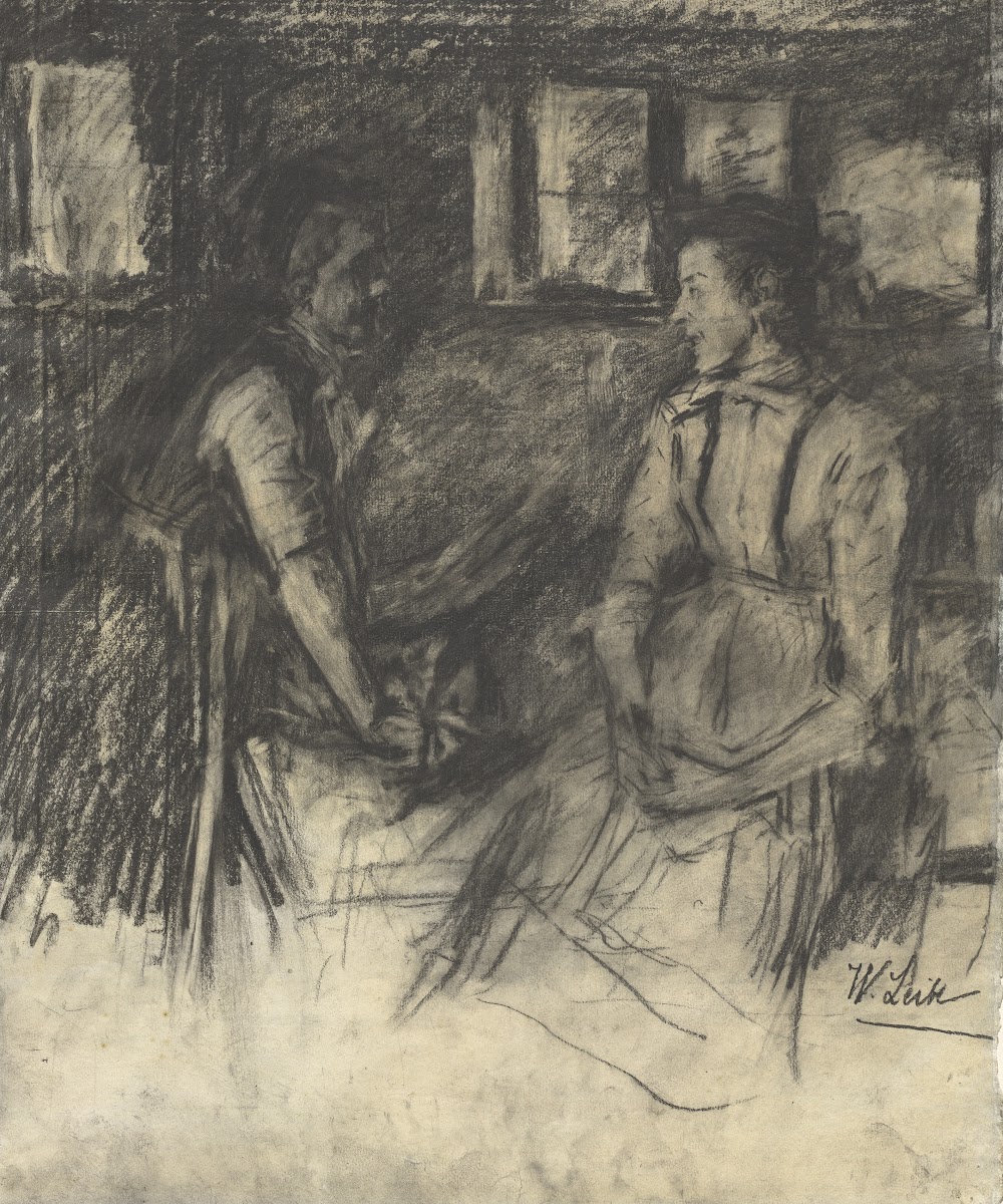 Two Women in the Kitchen 1895 1897