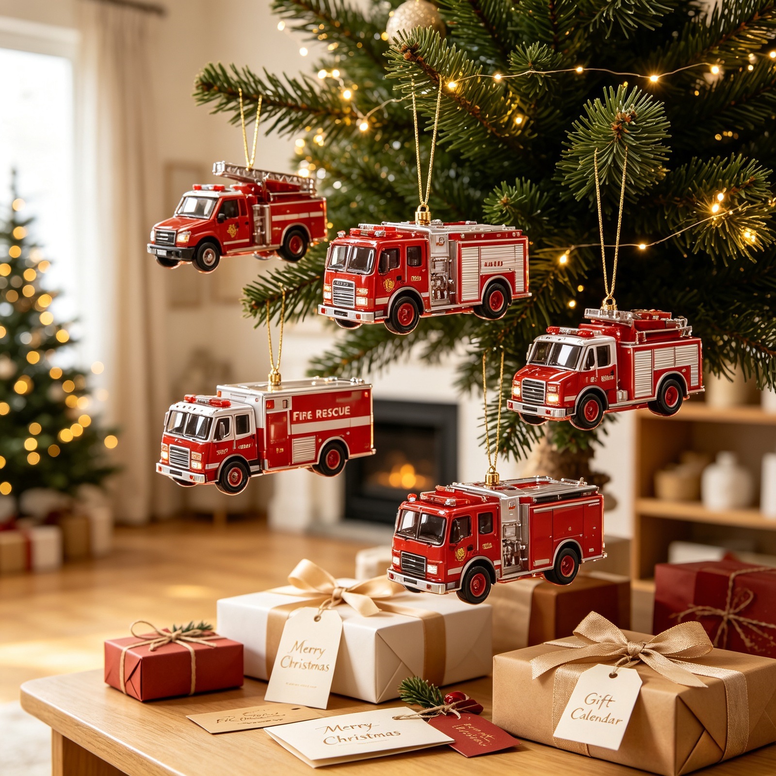 Christmas Advent Calendar with Vehicle Charms