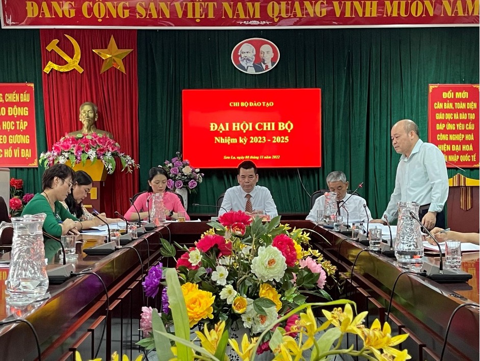 Đại hội Chi bộ Đào tạo nhiệm kỳ 2023 - 2025