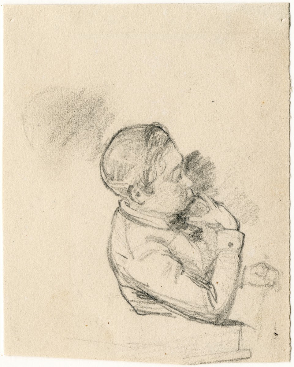 Boy smoking