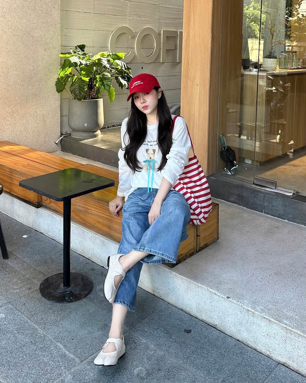 Quần Jean lửng loang màu XONXEN SHOP 6181