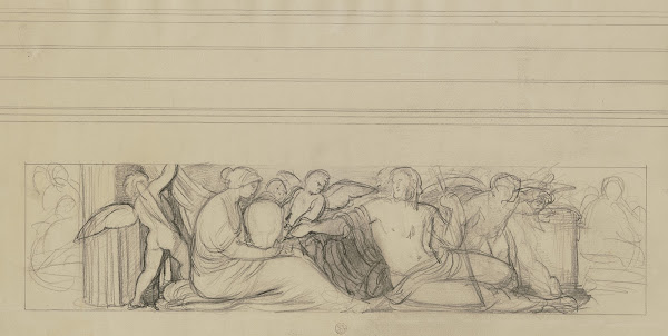 Mythological scene