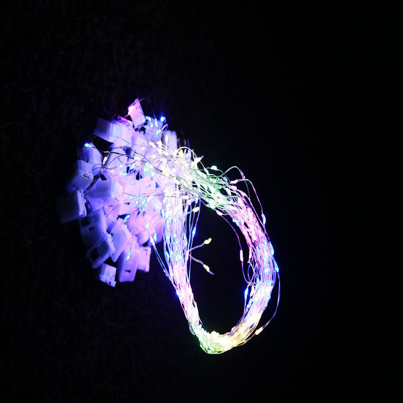 LED Copper Wire String Lights with Battery Box