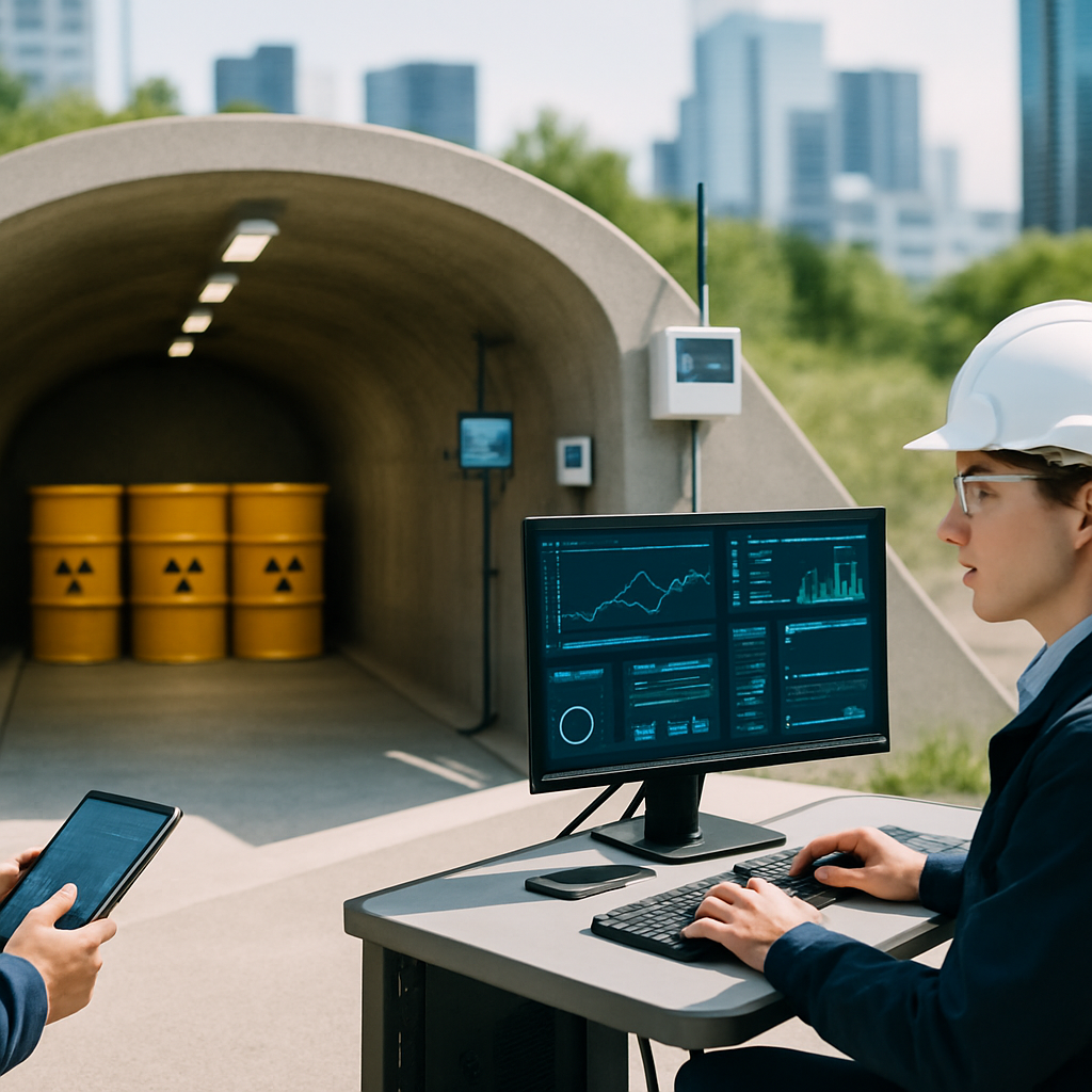 Innovadora solución digital para la gestión segura de residuos nucleares en Europa