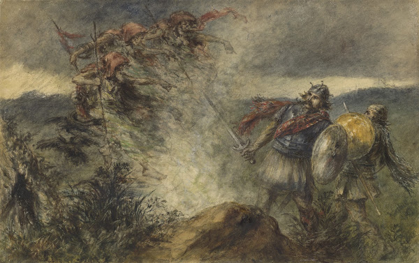 Macbeth I 3 the three witches appearing on the heath 1867