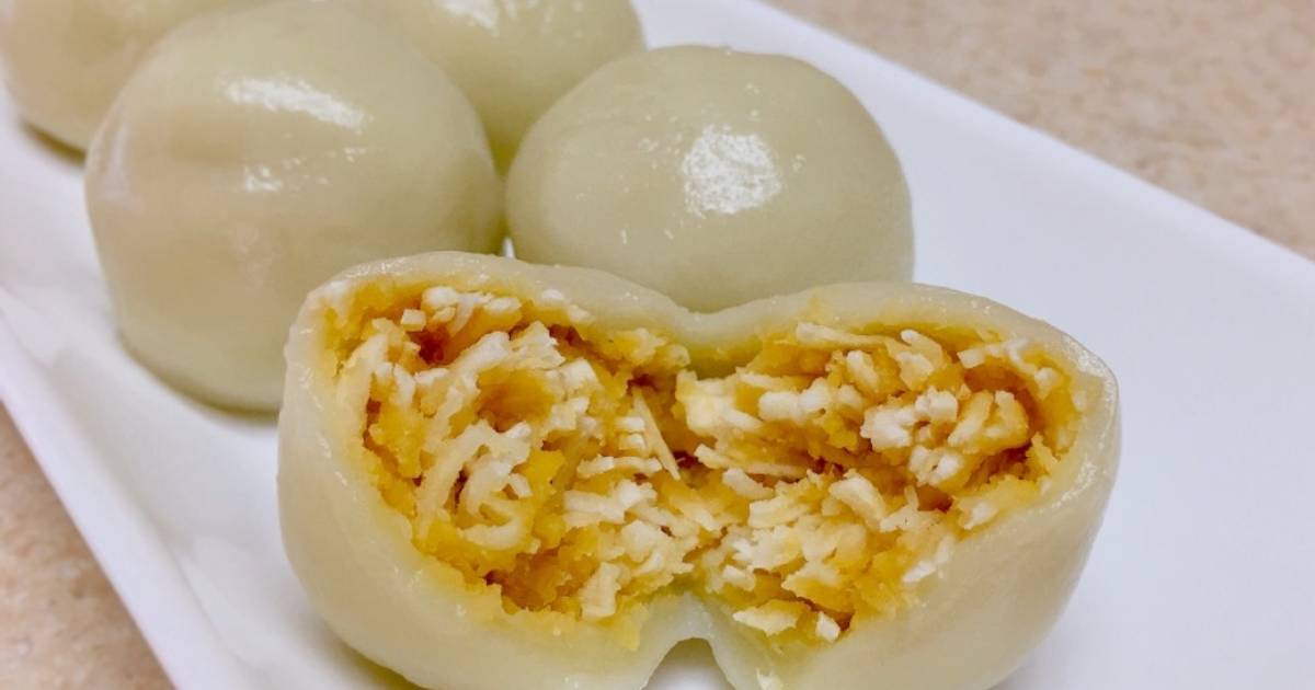 Bánh dầy nhân dừa