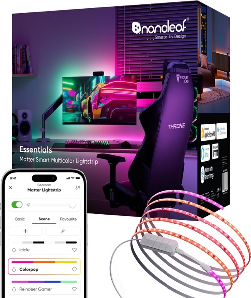 Nanoleaf Essentials Bombilla LED Inteligente con Matter y Thread