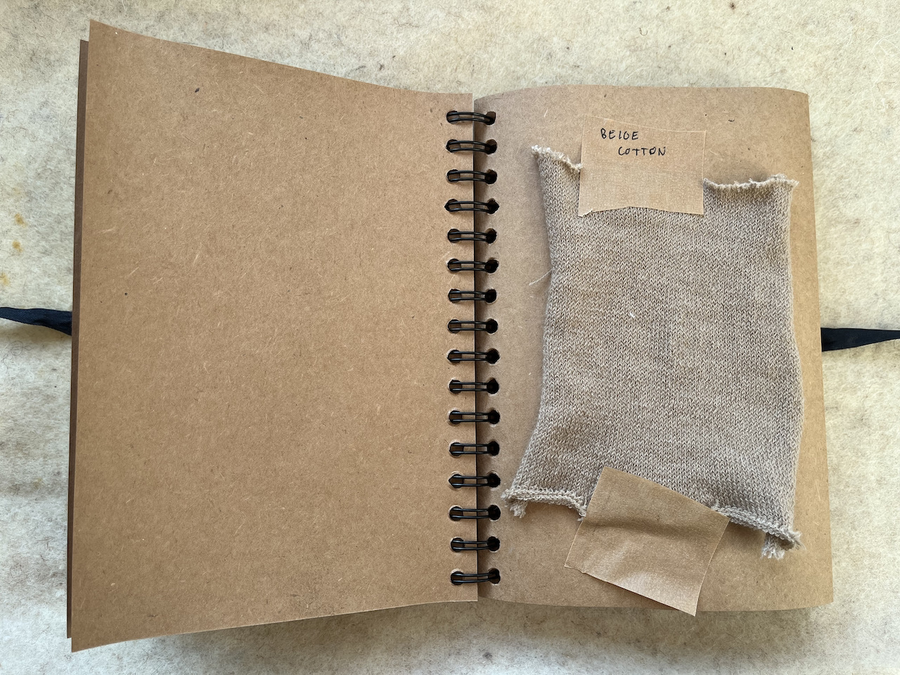 beige cotton