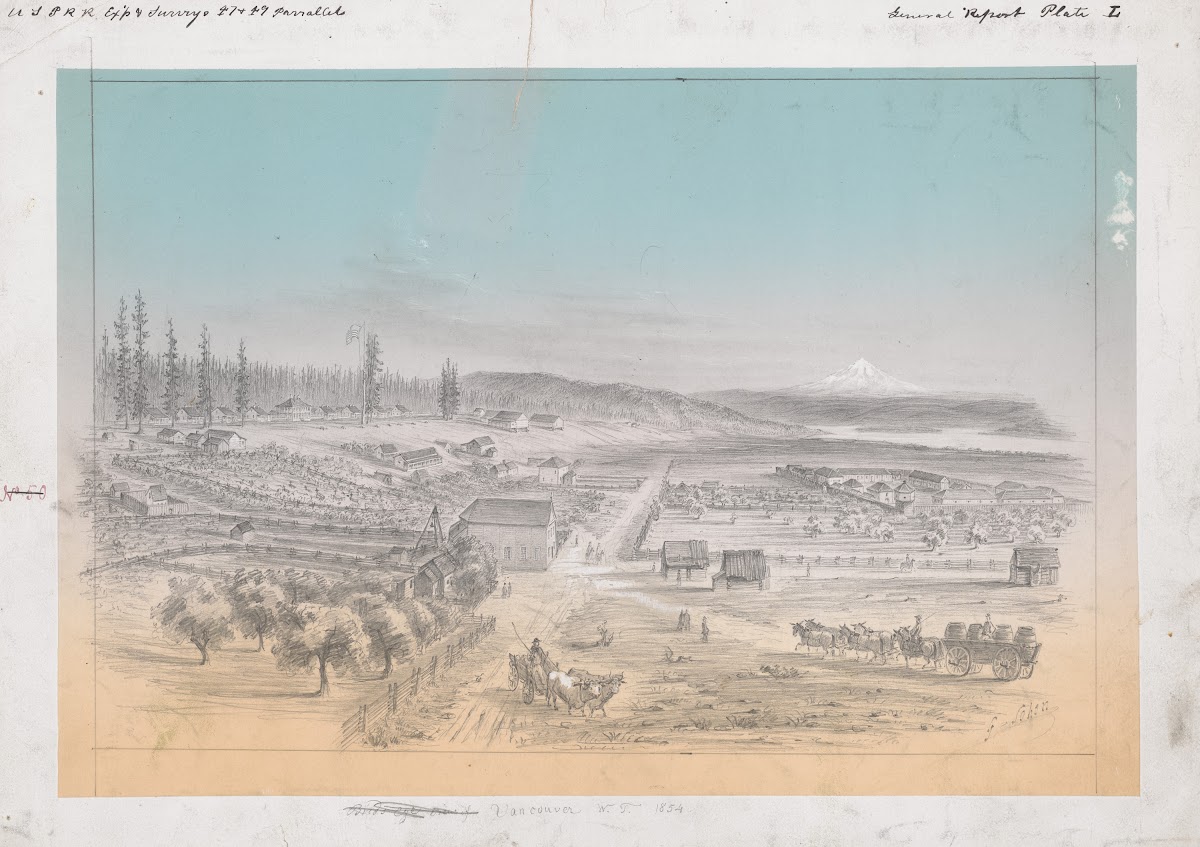Birds Eye View of Vancouver WT1854