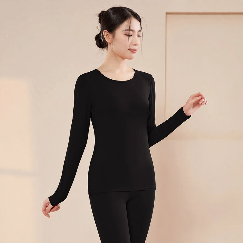 Women's Thermal Underwear Set Made of Pure Cotton