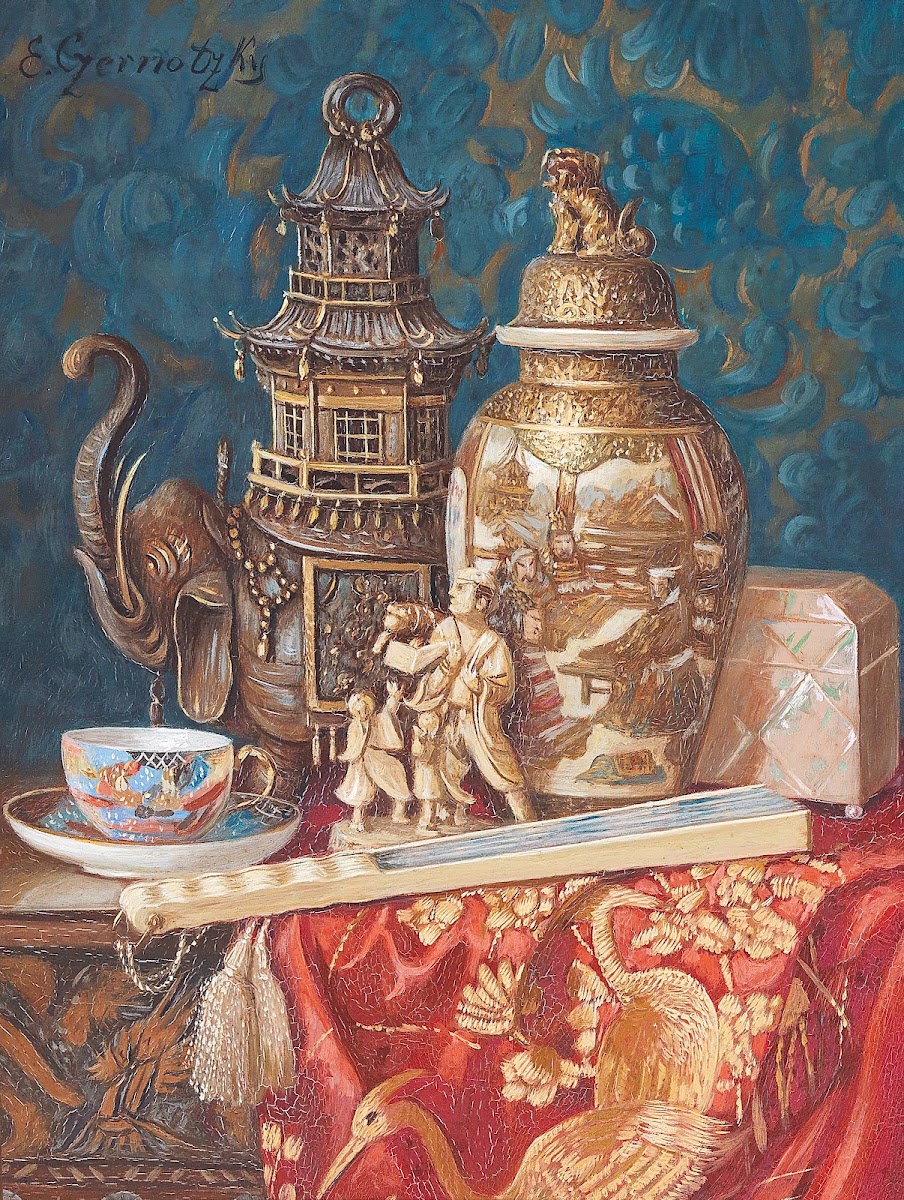Stillleben Mit Asiatika