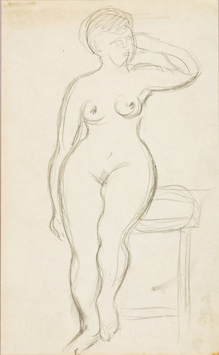 Standing Female Nude