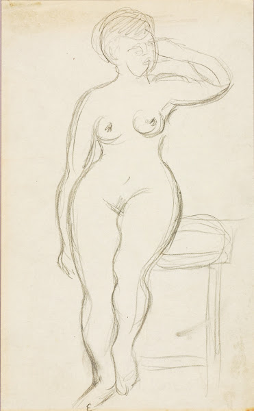 Standing Female Nude