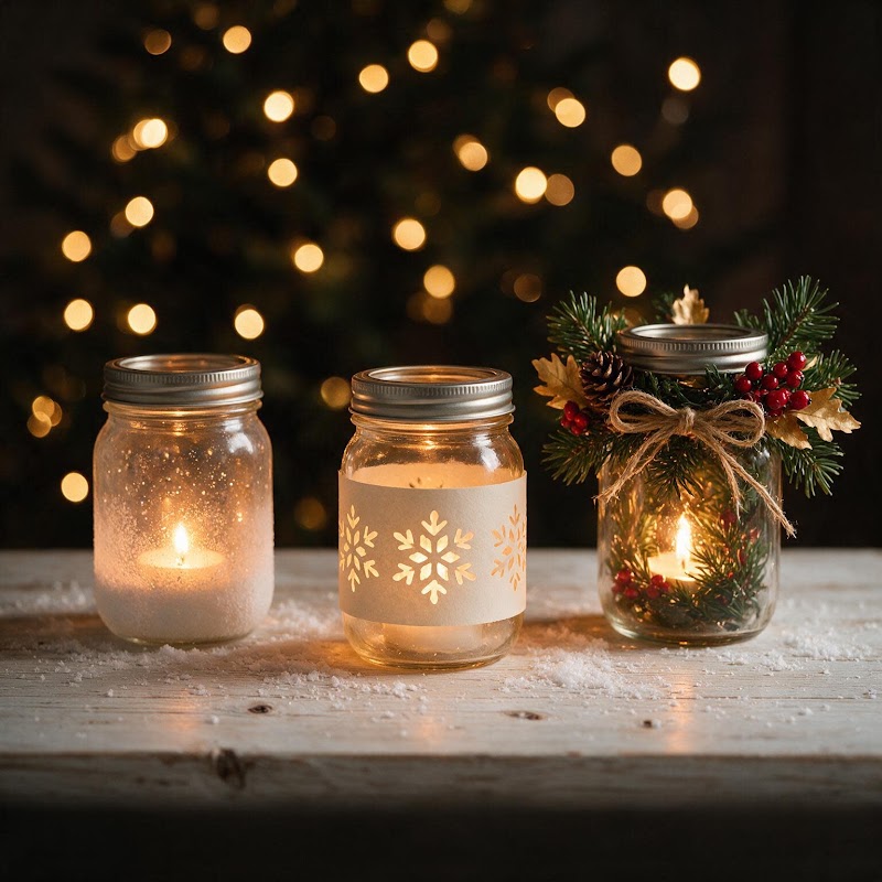 Mason Jar Magic: Turn Dollar-Store Jars into Glowing Christmas Luminaries in One Cozy Afternoon by Robin Simmons