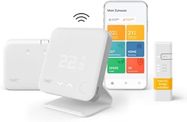 Tado° Termostato Inteligente WiFi V3+ con Control de Caldera