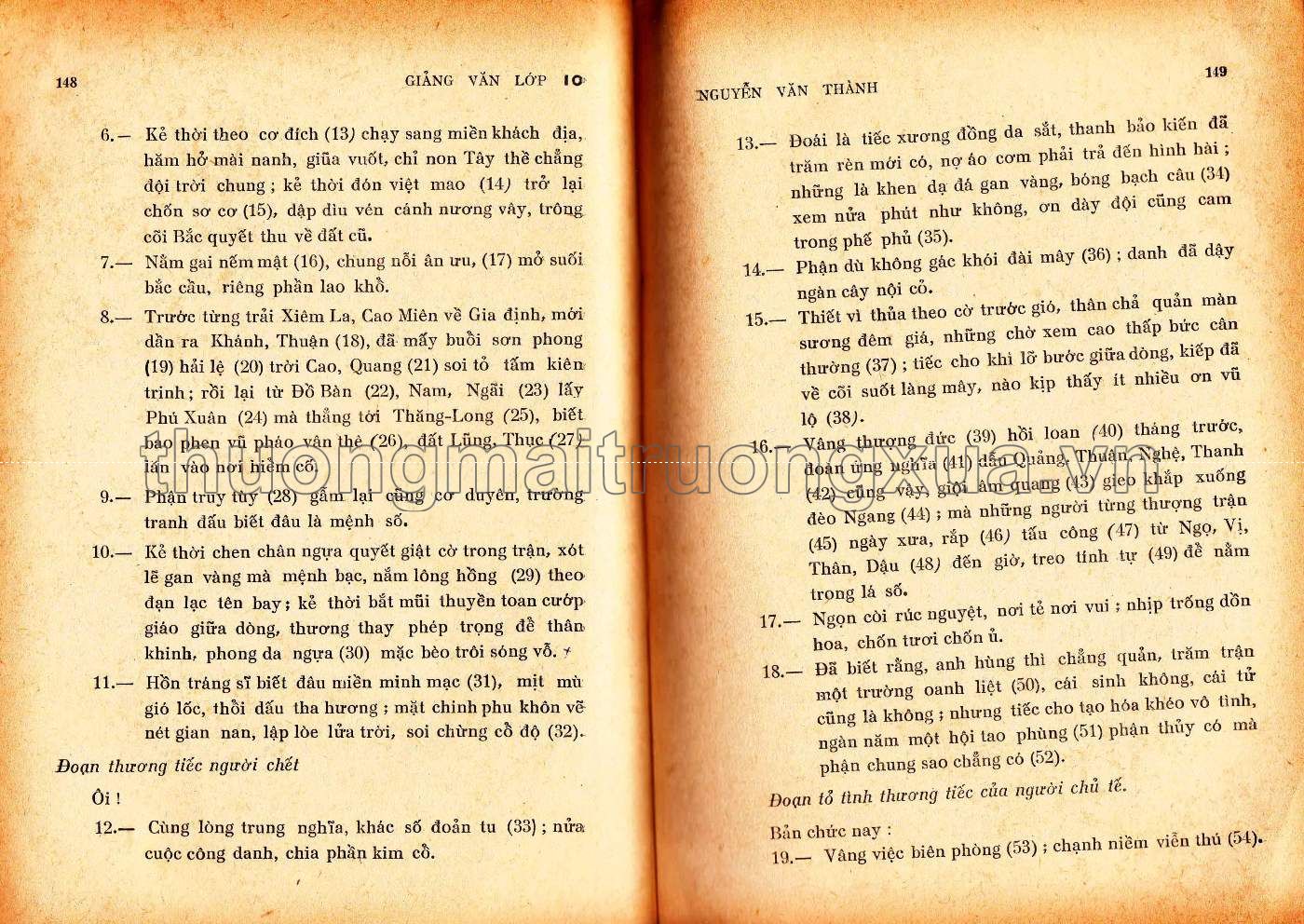 Giảng văn lớp 10 (1970) - Trang 74