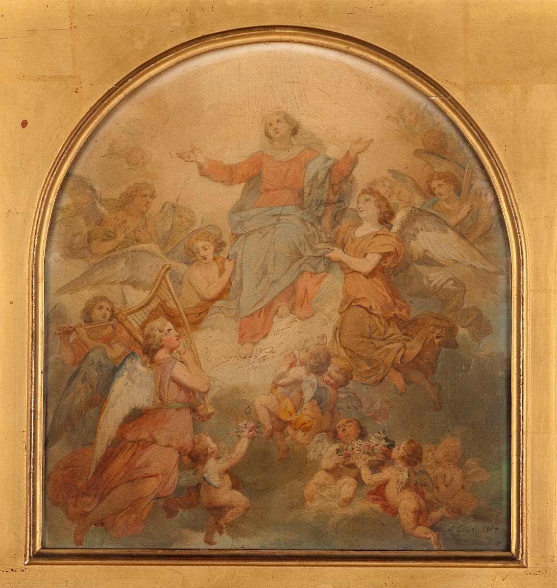 La Vierge Triomphante 1857